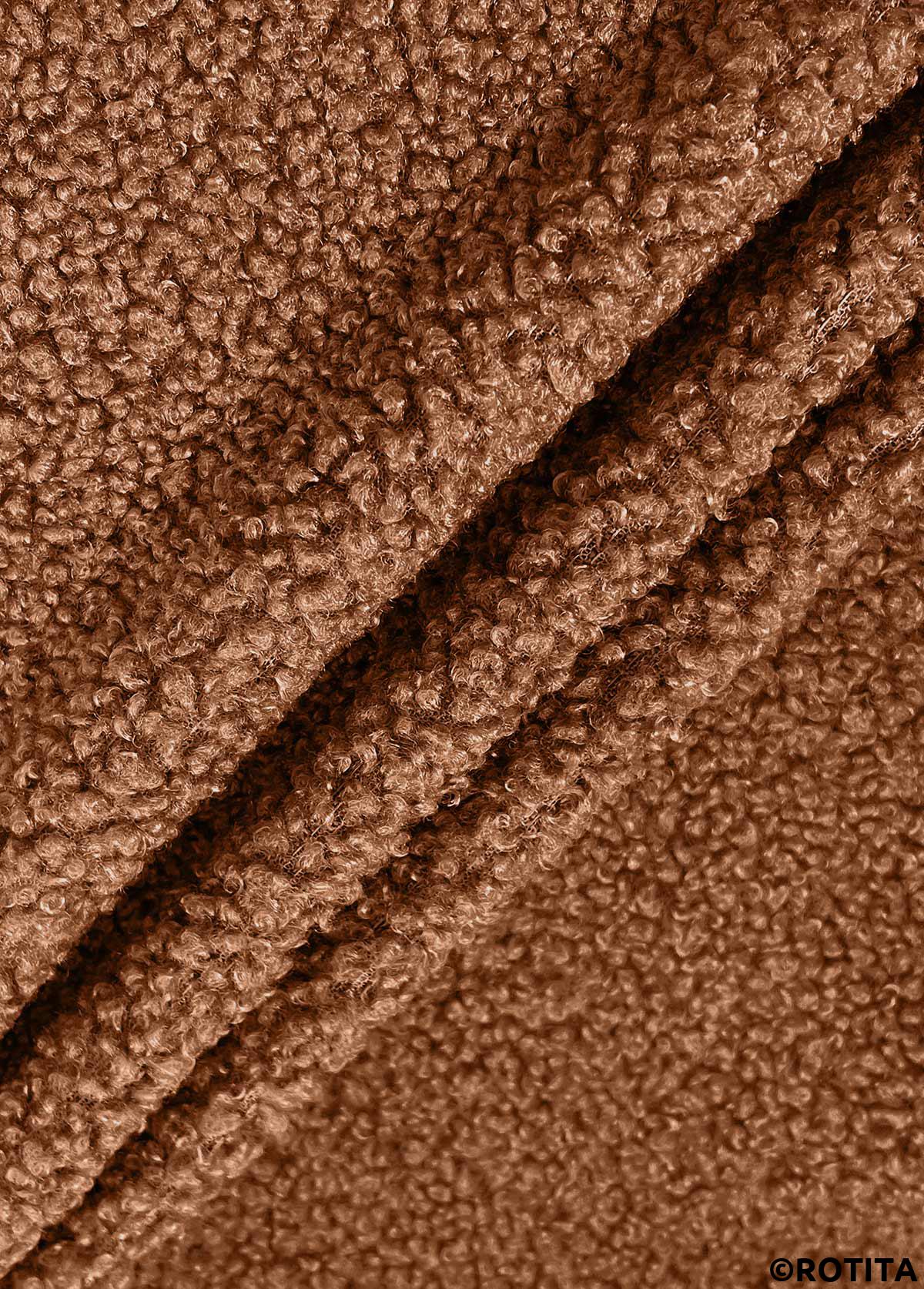 Dark Coffee tops,Plain Color tops,ROTITA Patchwork Dark Coffee Turn Down Collar Sleeveless Waistcoat