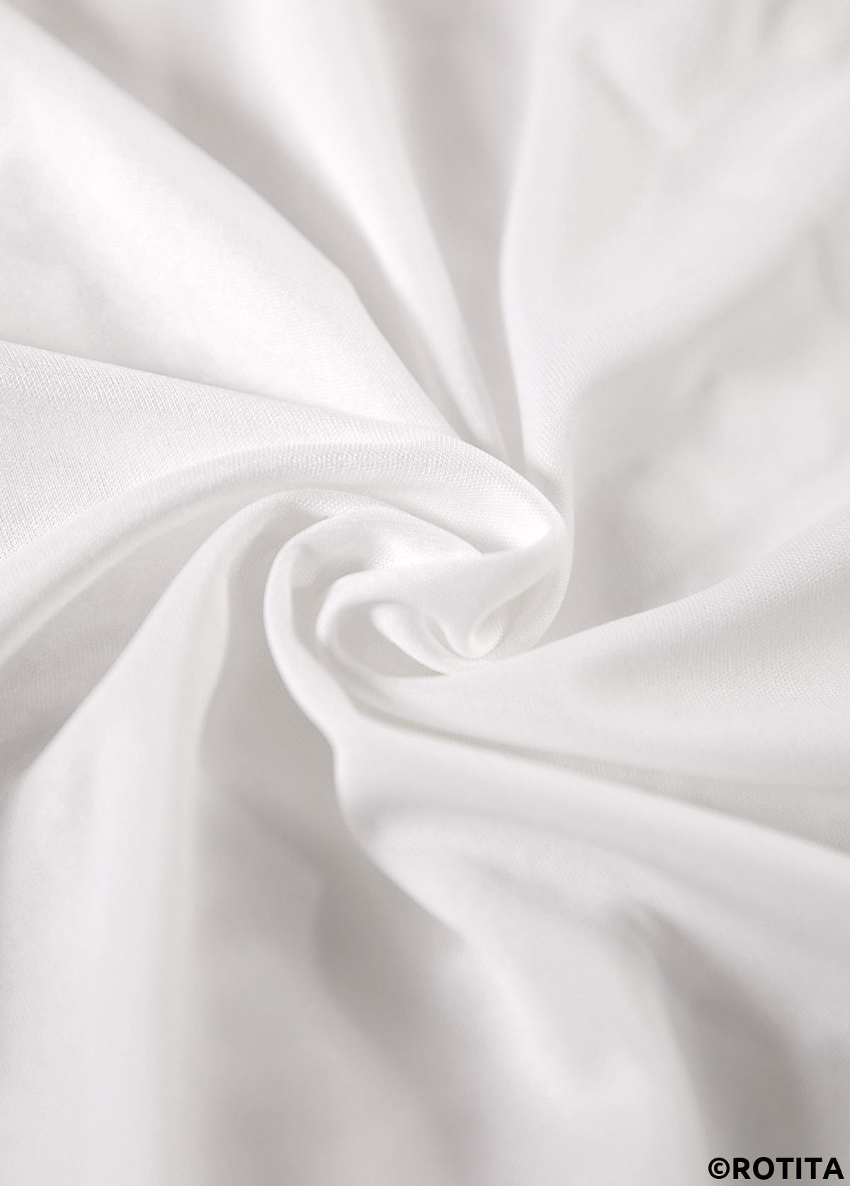 White tops,Plain Color tops,ROTITA Layered White V Neck Strappy Camisole Top