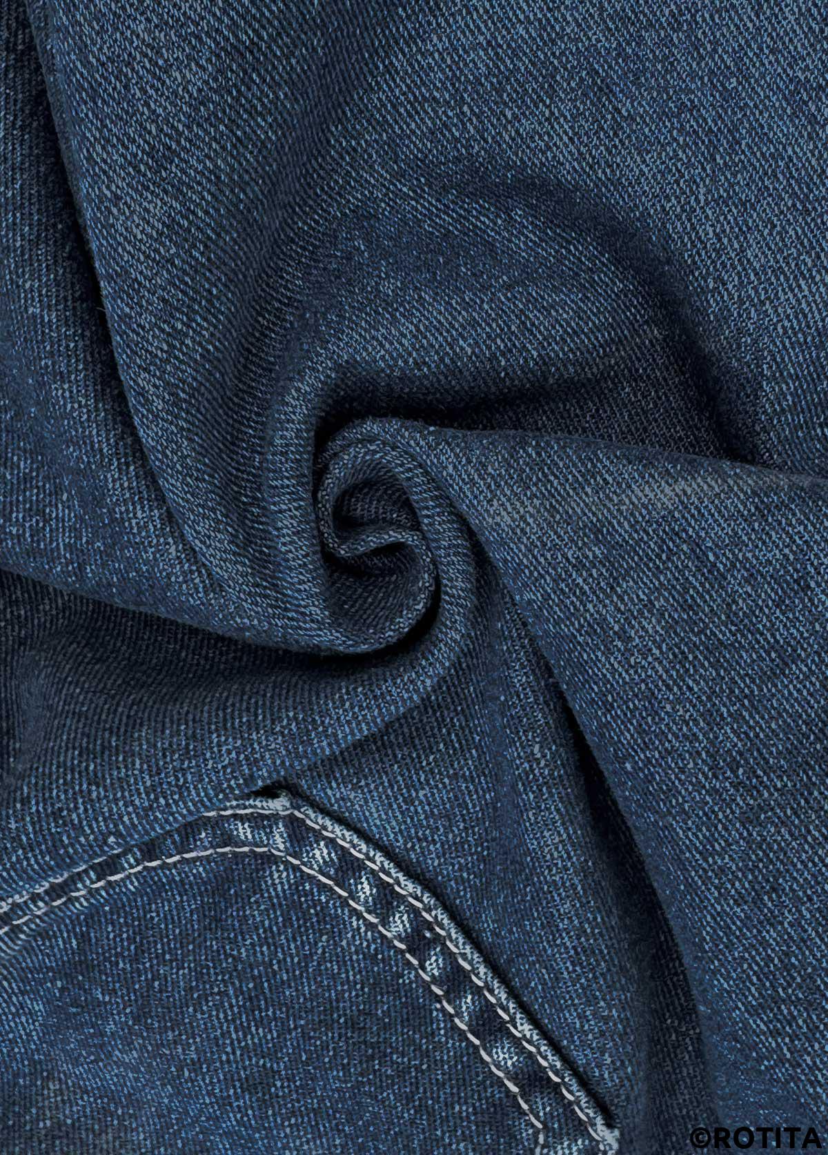 Denim Blue bottoms,Plain Color bottoms,Button Denim Blue High Waisted Shorts