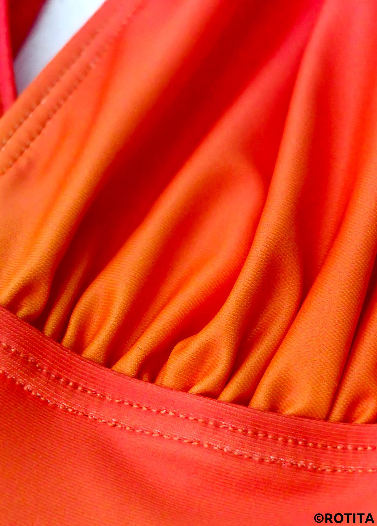 Multi Color swimwear,Ombre swimwear,ROTITA Multi Color Ombre One Piece Swimwear and Bra
