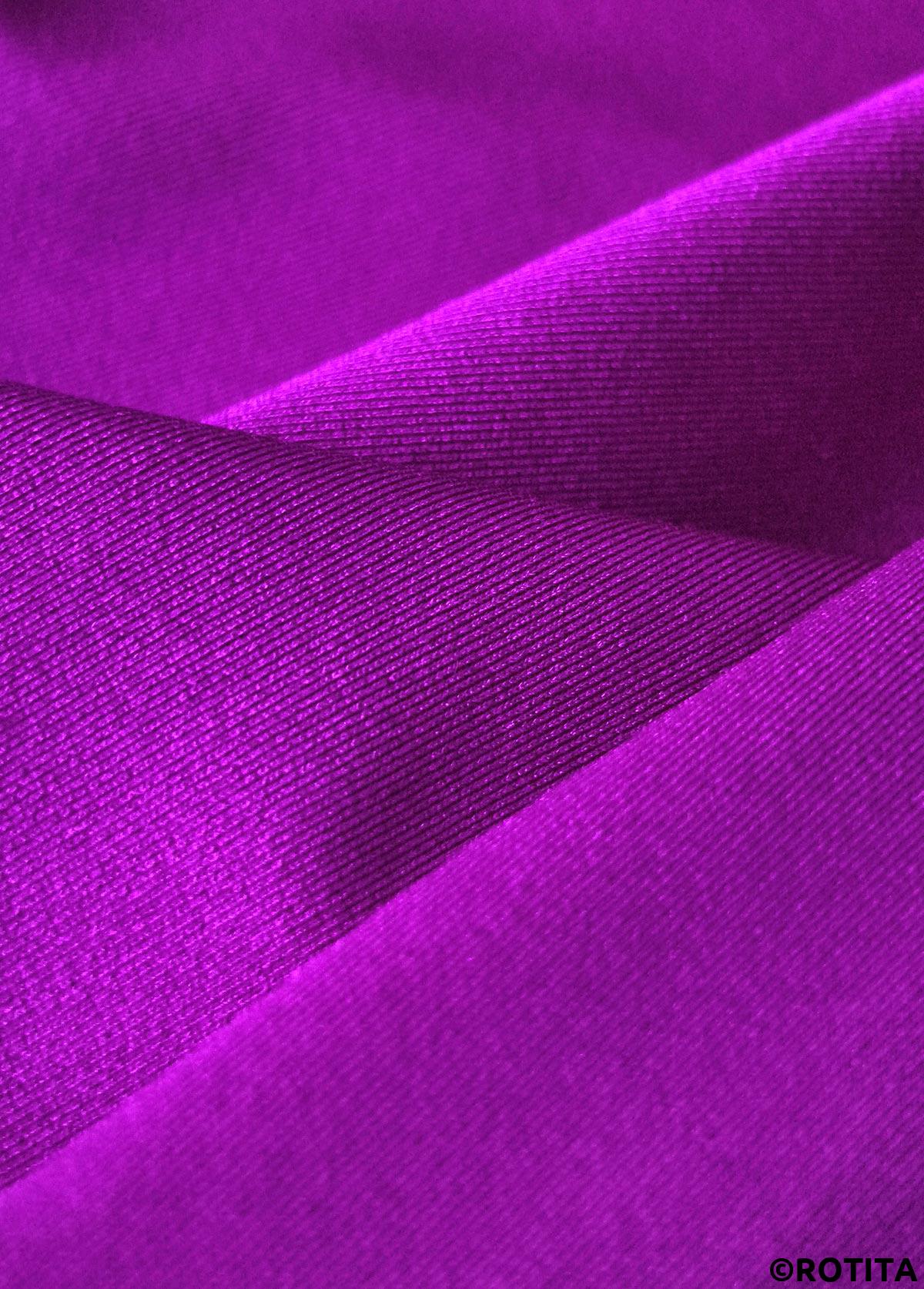 Purple swimwear,Plain Color swimwear,ROTITA V-Neck Twist Purple One Piece Swimdress