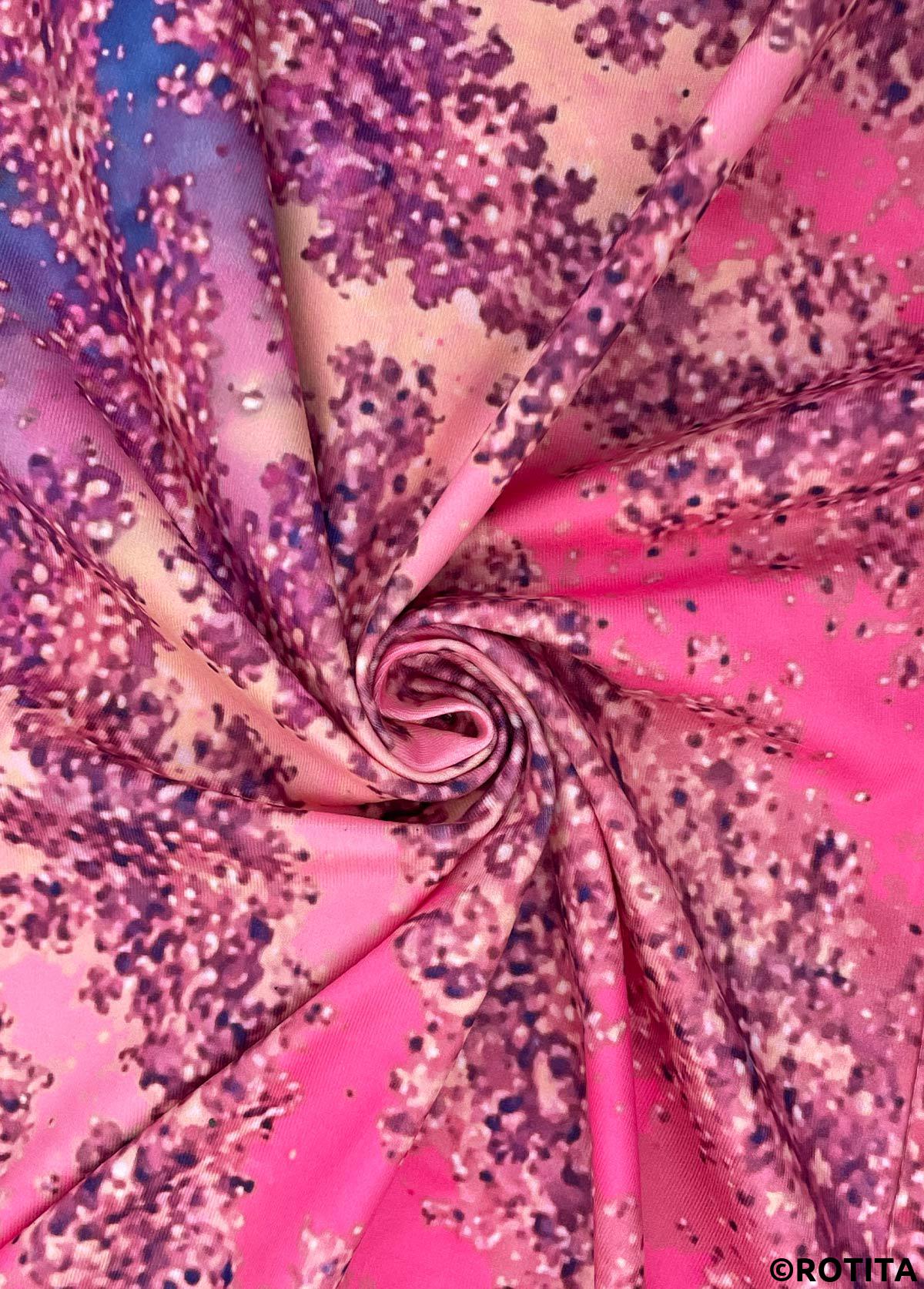 Pink bottoms,Tie Dye bottoms,Tie Dye Print Pink Wide Leg Elastic Waist Pants