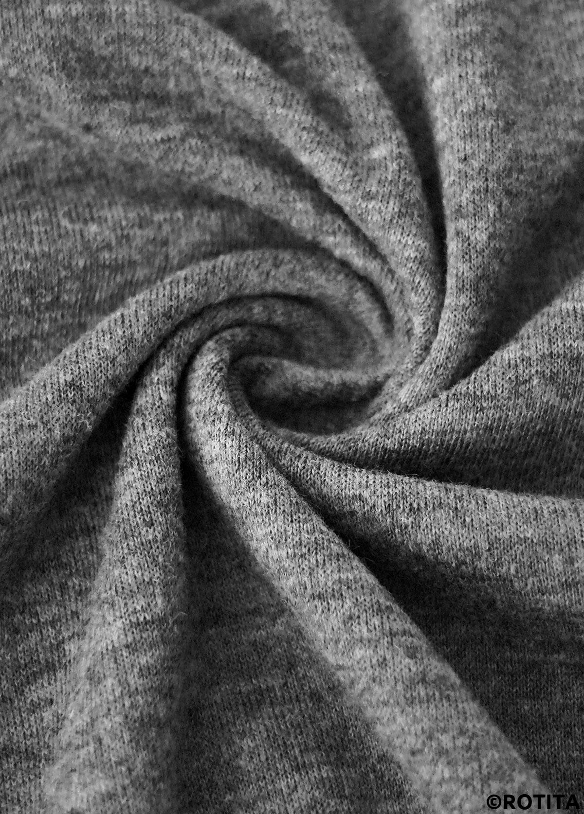 Grey plus size,Plain Color plus size,ROTITA Plus Size Grey V Neck Sleeveless Tank Top