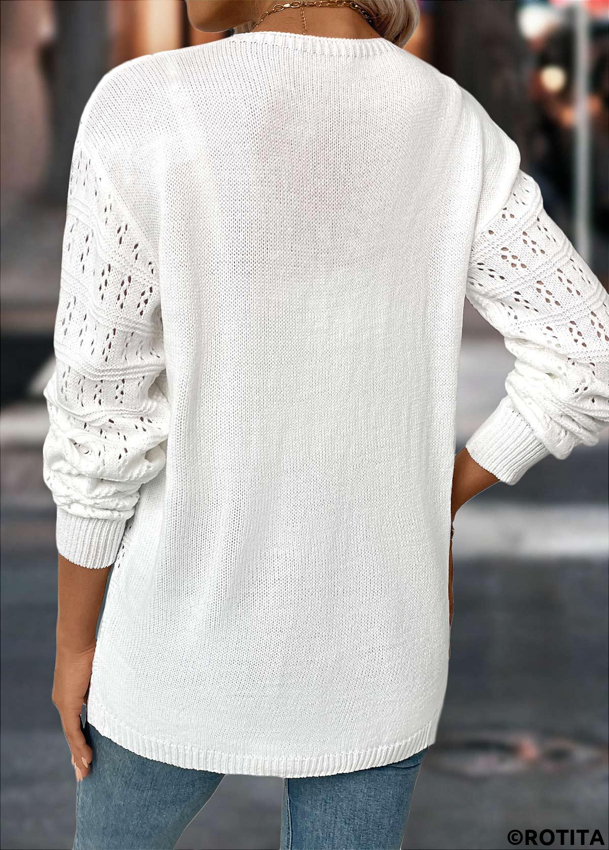 White tops,Plain Color tops,White Light Cardigan