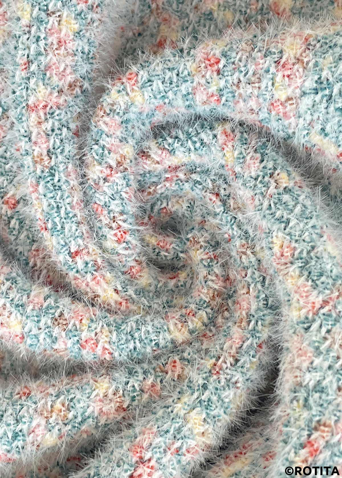 Multi Color tops,Contrast Color tops,Tummy Coverage Multi Color Long Sleeve Cardigan