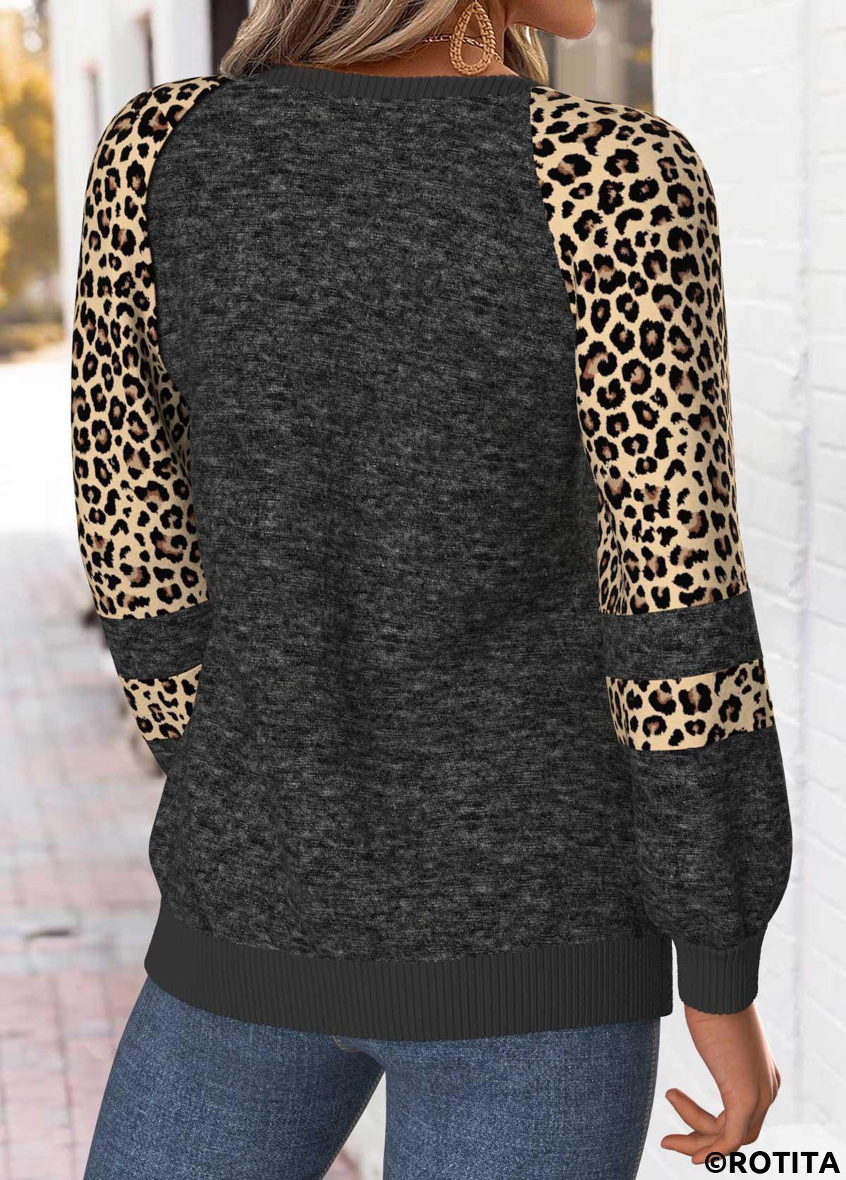 Black tops,Christmas tops,ROTITA Christmas Tummy Coverage Black Round Neck Long Sleeve Sweatshirt
