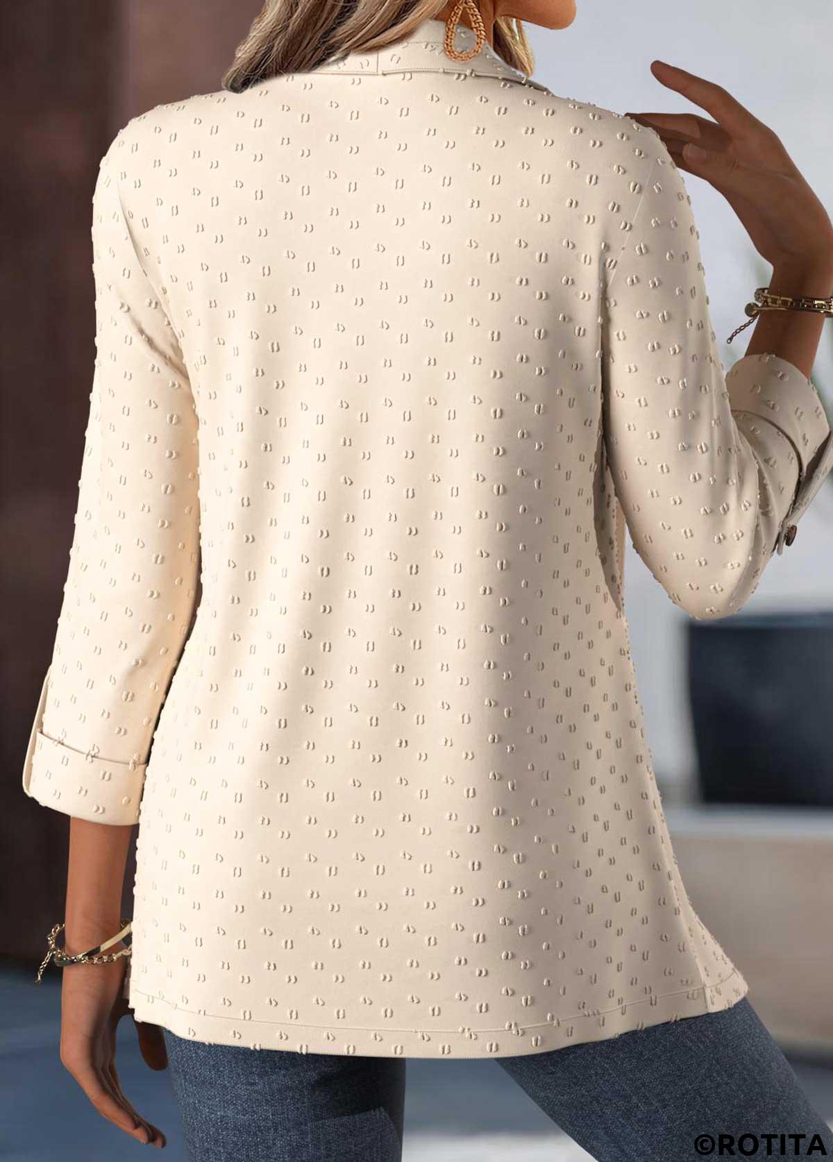 Beige tops,Plain Color tops,ROTITA Tummy Coverage Beige Square Neck Fake Two Piece Twinset